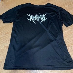 3XL black graphic tee